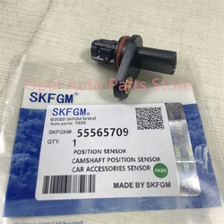 Sensor de posición de árbol de levas Original para Chevrolet Aveo Aveo5 Cruze Trax Sonic Pontiac GMC Opel Vauxhall Astra Zafira 55565709