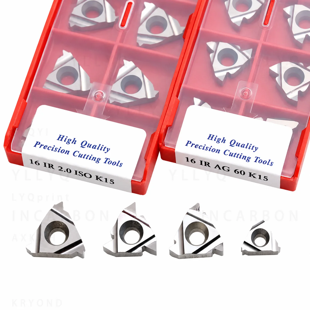 

16ER 16IR 11ER 11IR A55 A60 G55 G60 AG55 AG60 ISO Threading Inserts CNC Lathe Turning Tool 0.75-3.0