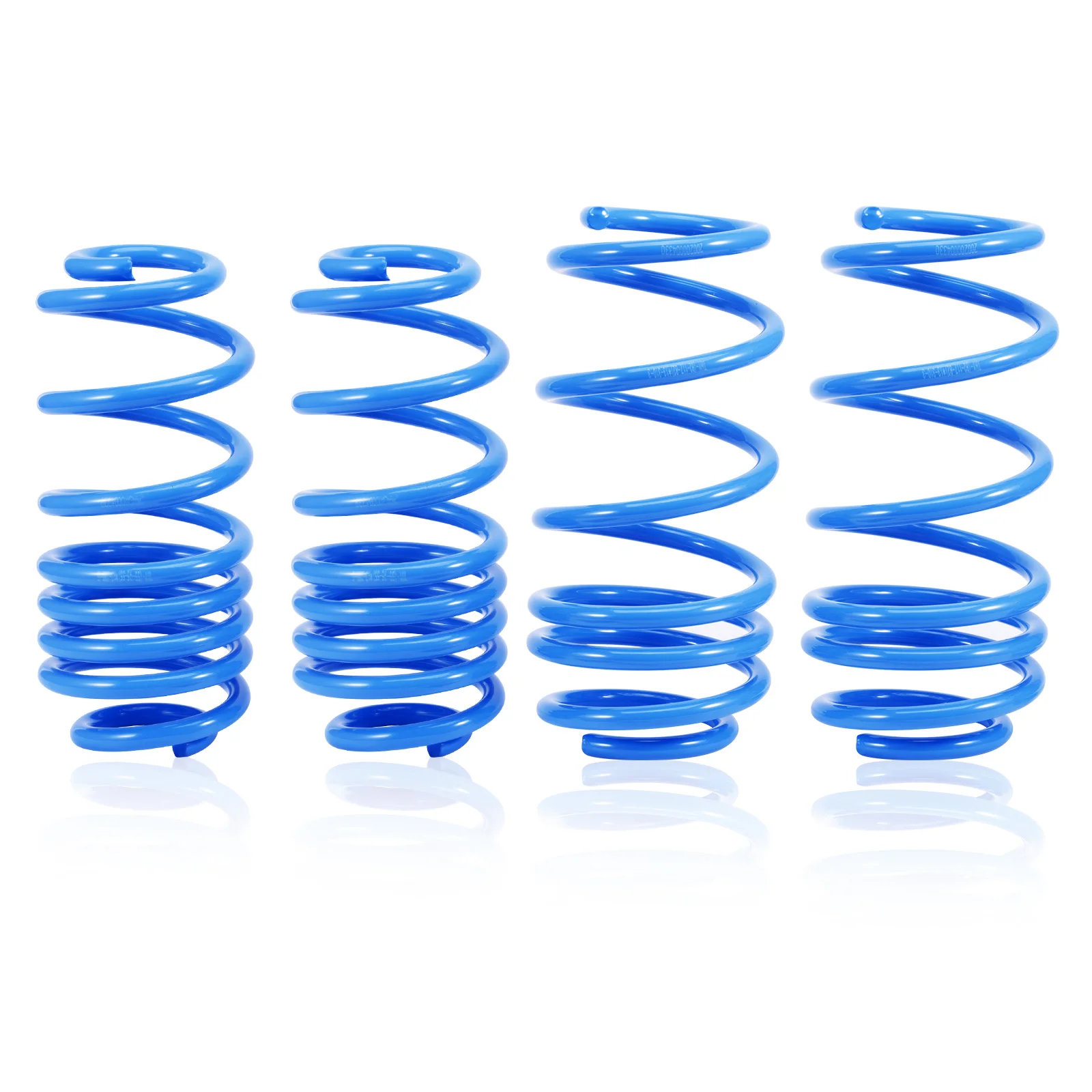 Blue Color SAE9254 Alloy Steel Coil Spring Lift Lowering Springs For VW Golf Mk5 R32 3.2 V6 2003-2009