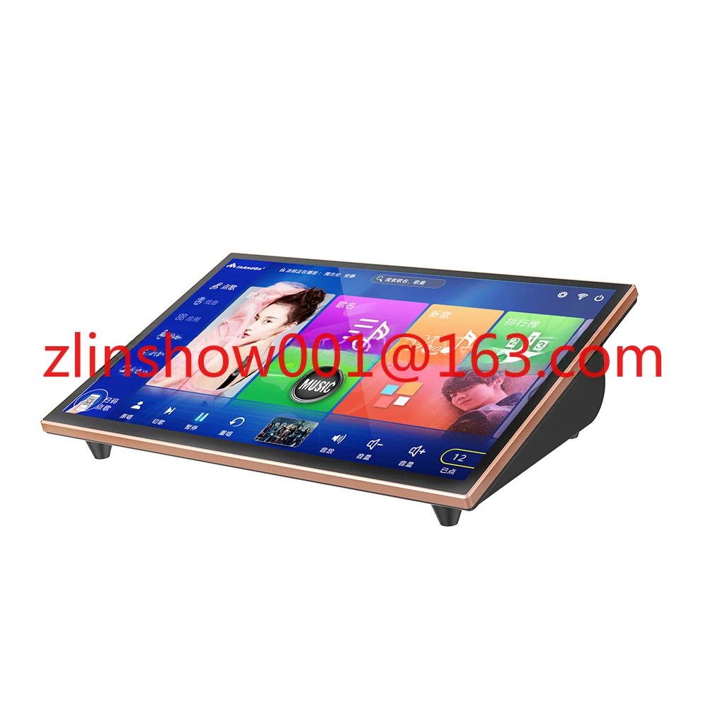 18.5-inch new design touch screen mobile song player 500G/1T/2T/3T/4T/6T/8T