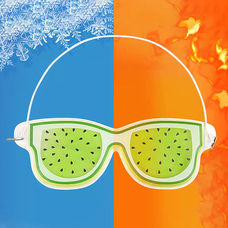 /JCS/Cooling Ice Eye Masks Hot & Cold Compress Gel Eye Mask Spa Therapy For Dark Circles And Puffiness Relief Eyelid Bumps