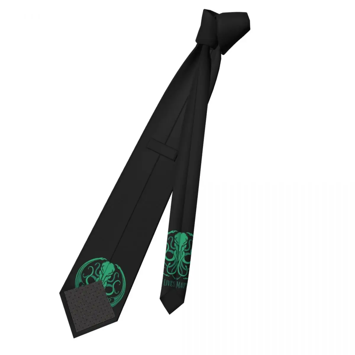 No Lives Matter Cthulhu Classic Tie Ties Hip-Hop Street Cravat Business Necktie Shirt Accessories