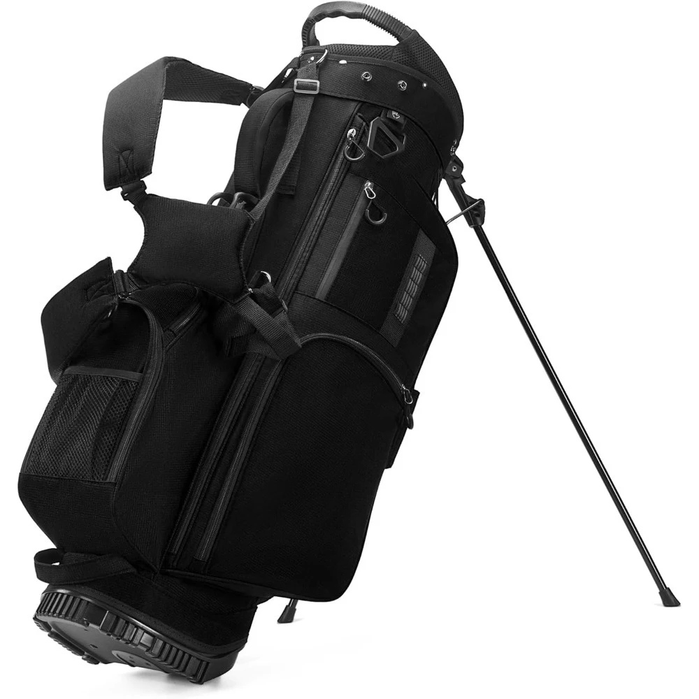 

Golf Stand Bag with 7 Way Top Dividers, Lightweight Golf Bags for Men Women with Multiple Pockets, Dual Straps