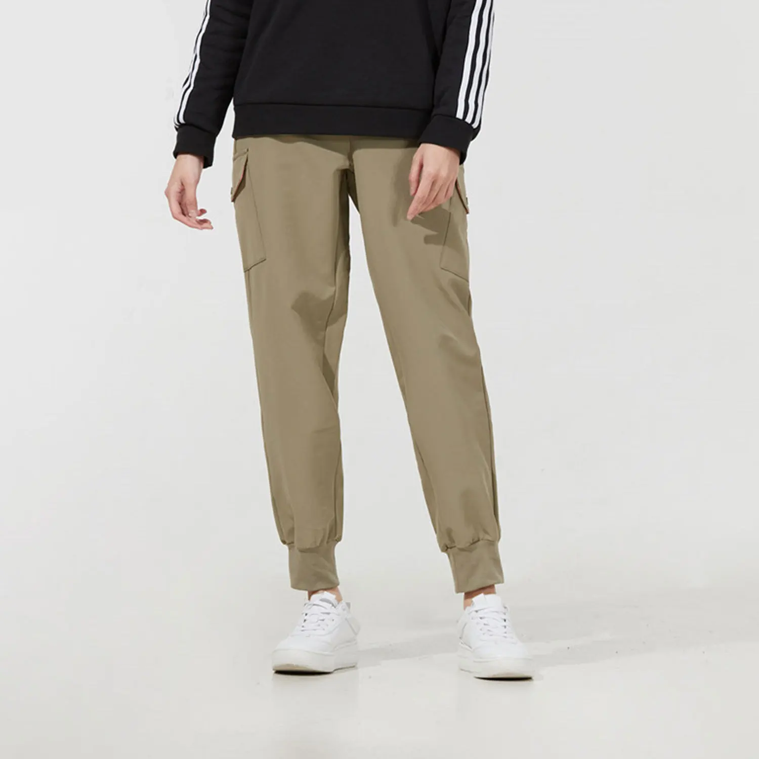 

Официальные весенние новые женские спортивные повседневные брюки-карго Adidas H09756