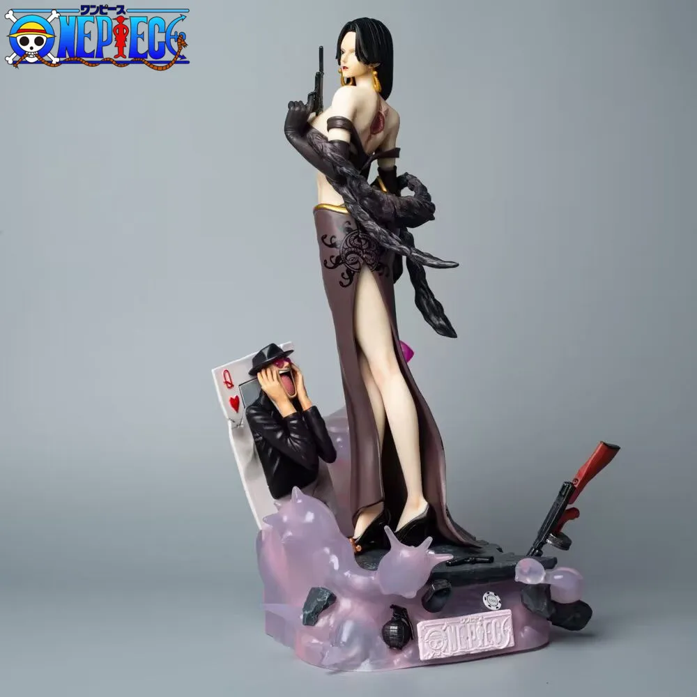 

36cm Anime One Piece Gk Cheongsam Boa Hancock Figure Sexy Pvc Action Figurine Collectible Ornament Model Toys For Children Gifts