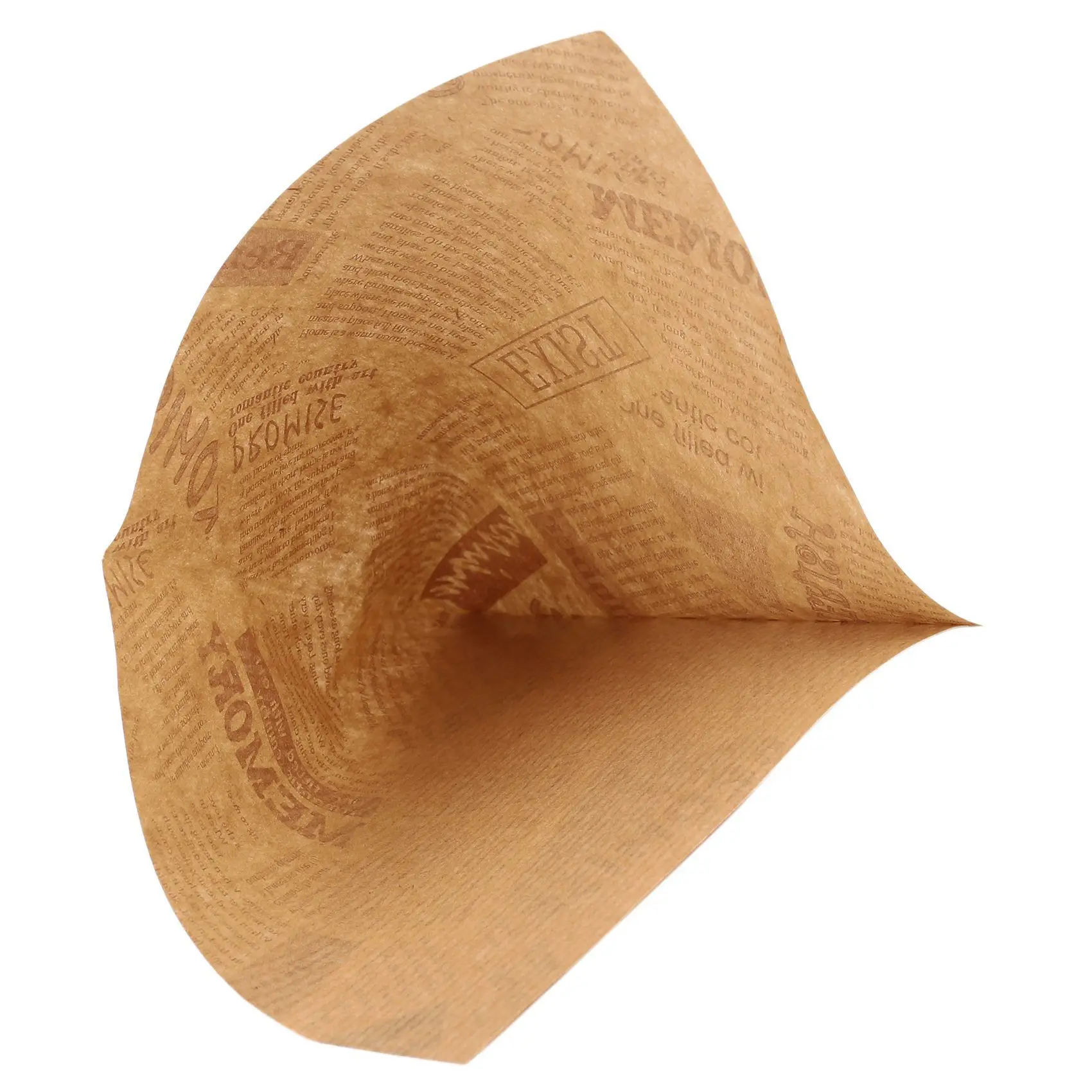 

ABWP-500Pcs 12X12cm Sandwich Donut Bread Bag Biscuits Doughnut Paper Bags Oilproof Bread Craft Bakery Food Packing Kraft