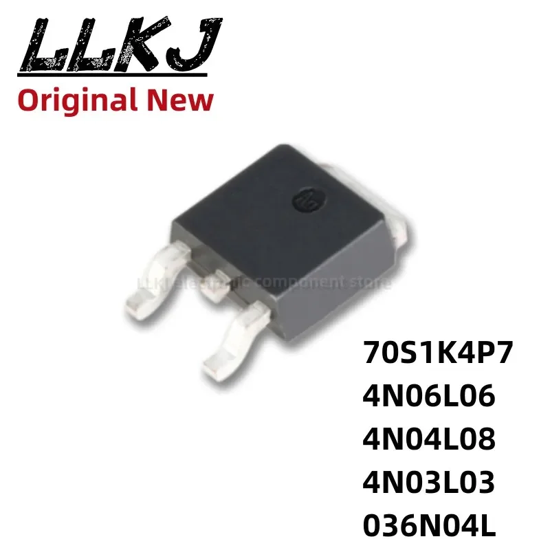 1 قطعة 70S1K4P7 IPD70S1K4P7 4N06L06 IPD90N06S4L-06 4N04L08 IPD50N04S4L-08 4N03L03 IPD90N03S4L-03 IPD036N04LG 036N04L إلى-252 #1