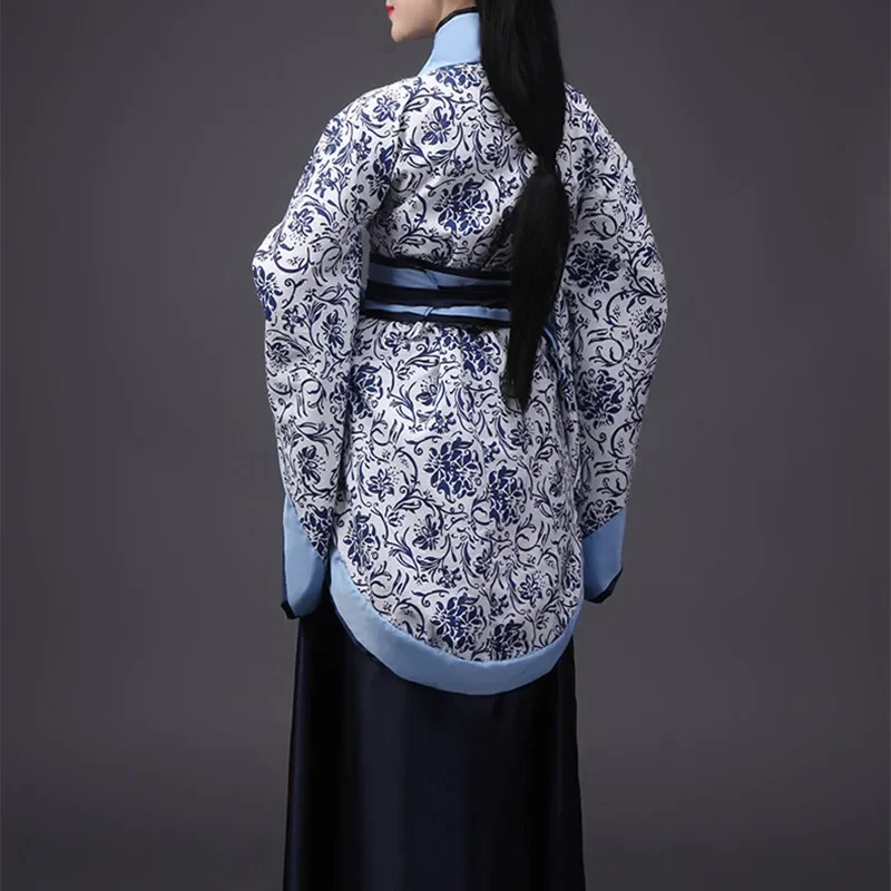 وصل حديثًا أطقم فساتين تانغ الصينية التقليدية المحسنة من Hanfu أزياء الأداء Hanь fu HANفو فيستدوس بارا موجر