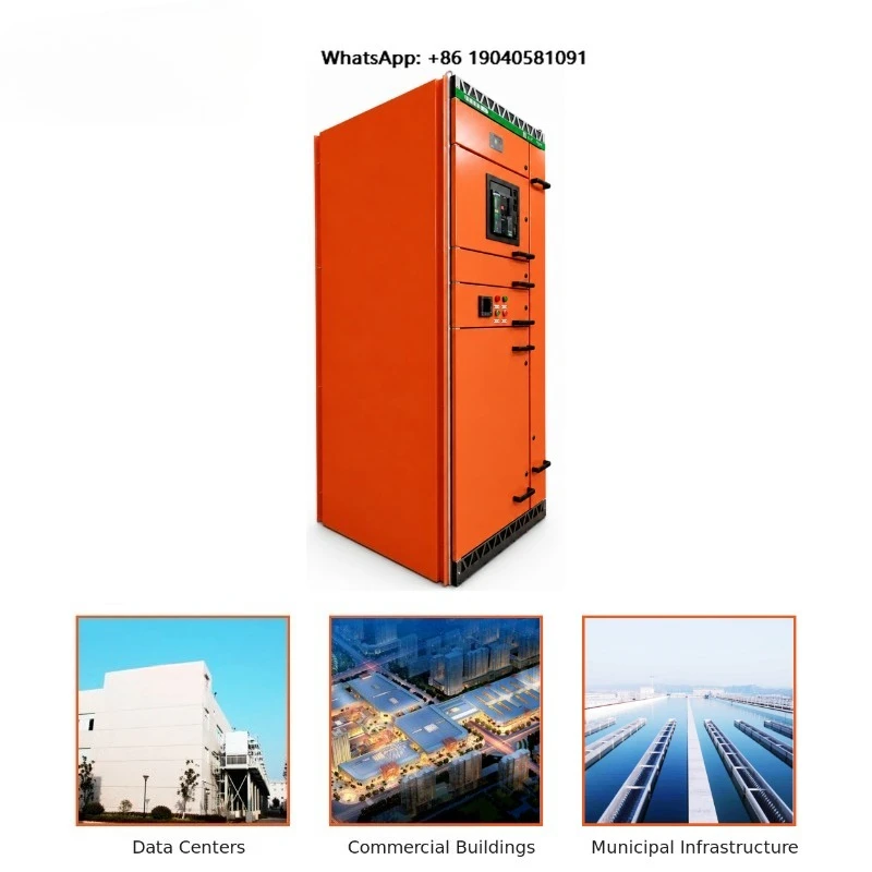 Industrial Intelligent Low Voltage Switchgear Main Electrical Distribution System with Blokset Model and IP42 Protection