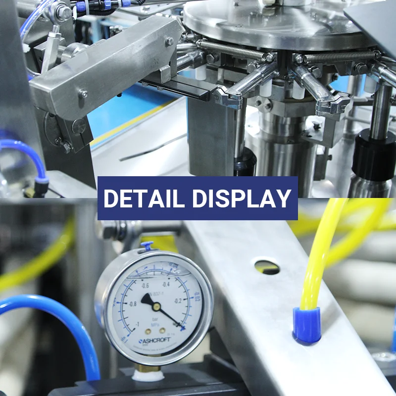 LINPACK High Efficiency Full Automatic Multi-Function Packaging Machines Nitrogen Vacuum Packing Machine for Puffed Food Biscuit