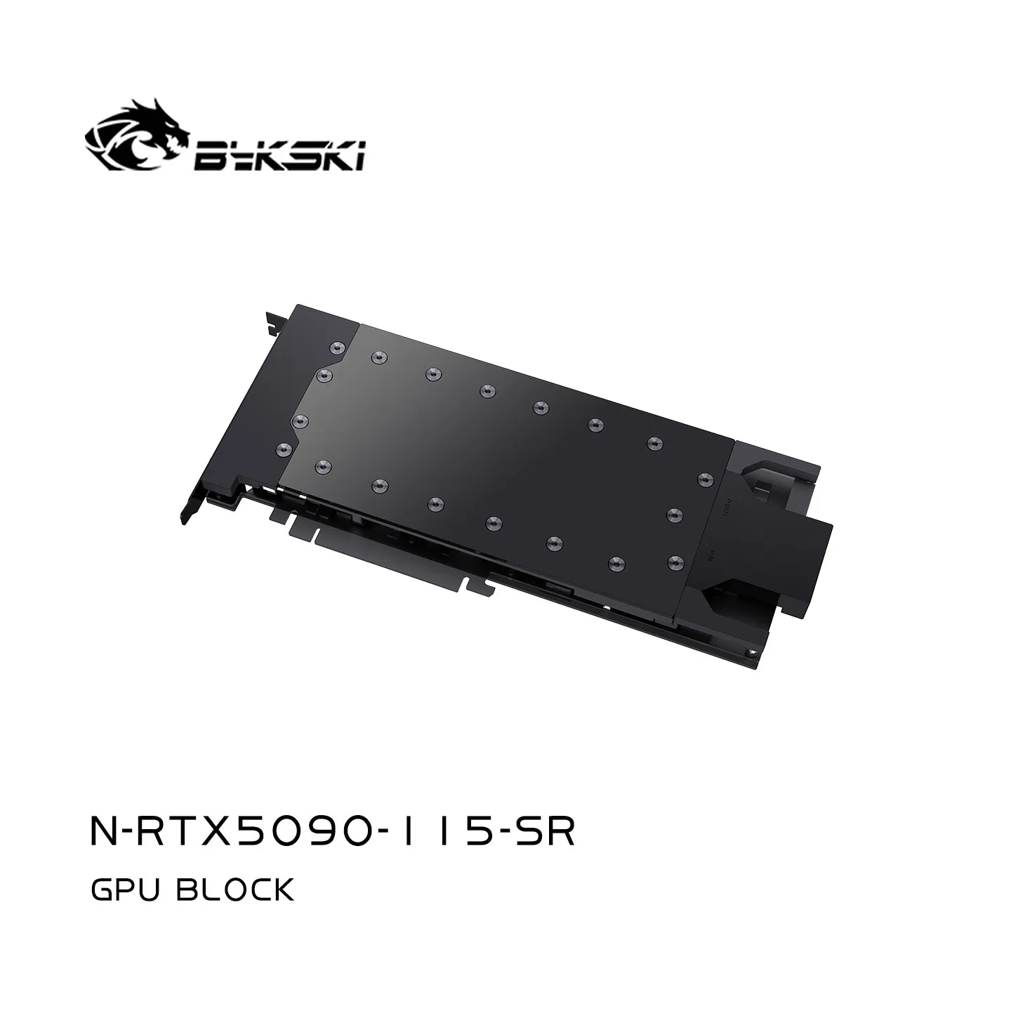 Bykski GPU Water Block Serve For NVIDIA RTX 5090 32G DDR7 Graphics Card Cooling Cooler With Backplate,N-RTX5090-115-SR