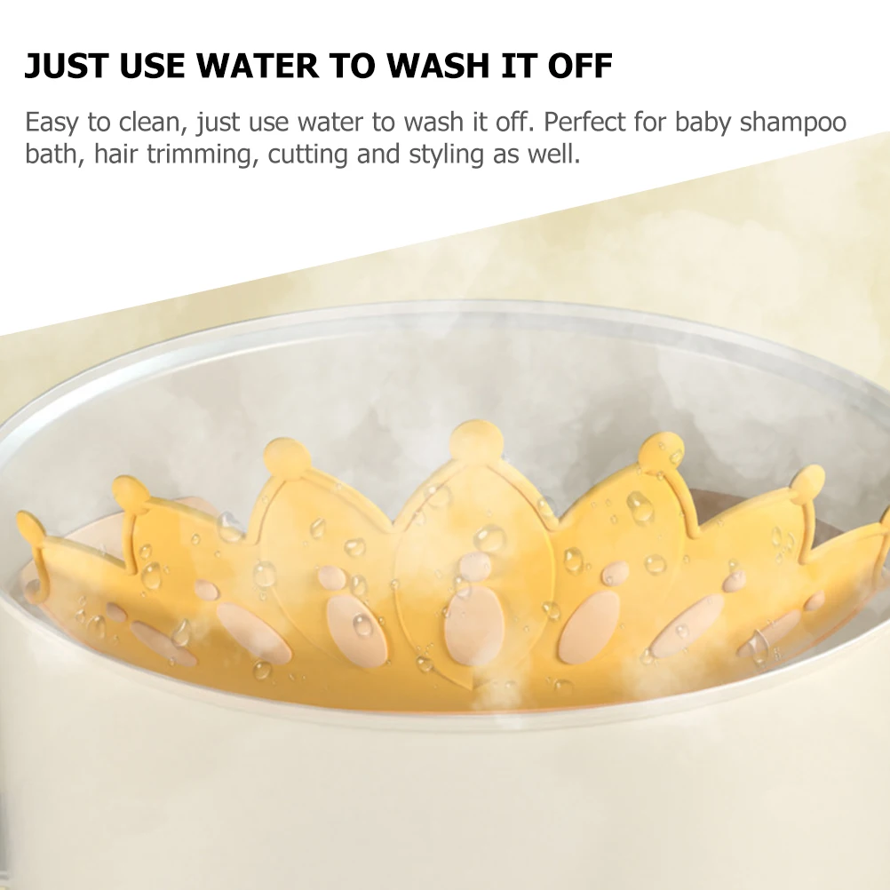 

Waterproof Baby Shampoo Cap Adorable Design Hair Washing Shield for Toddlers Kids Bath Visor Easy Clean Cartoon Hat Pp Shower