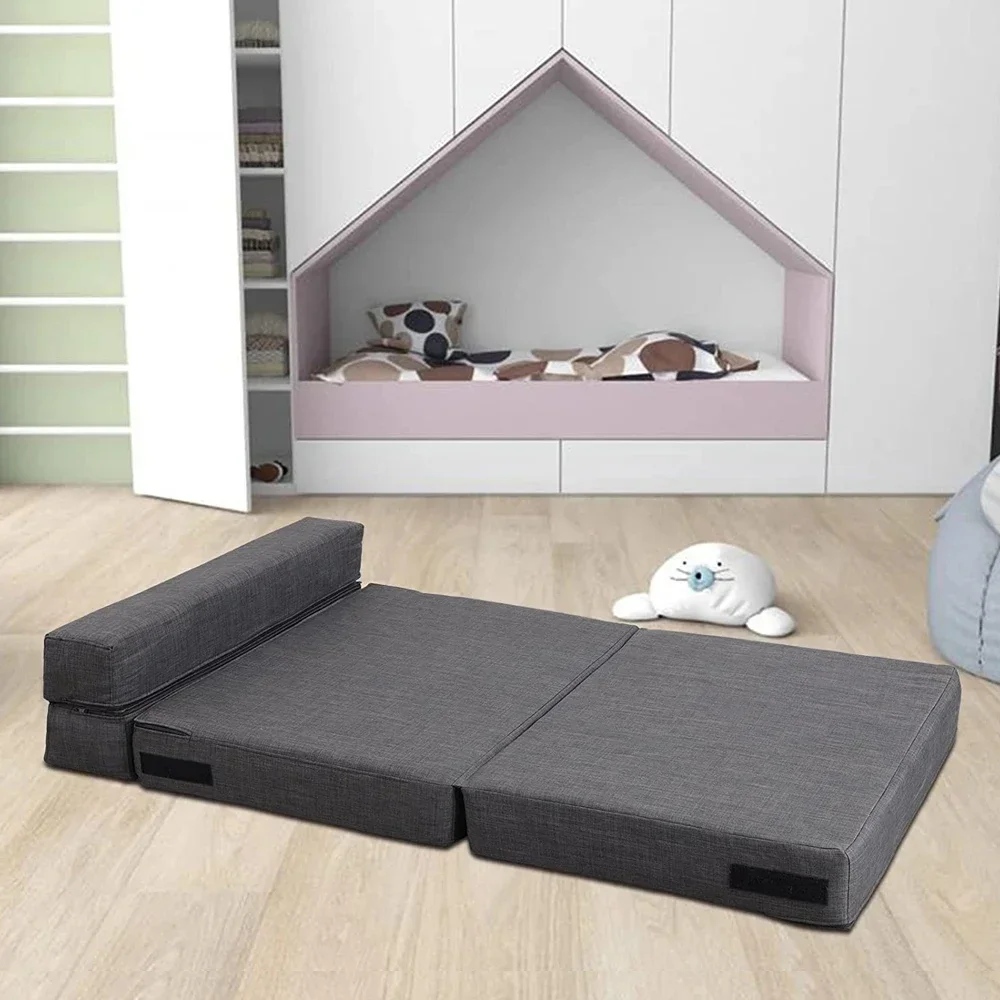 2026Best Selling Custom Design Sleeping Multi-function Sofa Bed Fabric Foldable Bed Modern Foldable Furniture Memory Foam Wooden