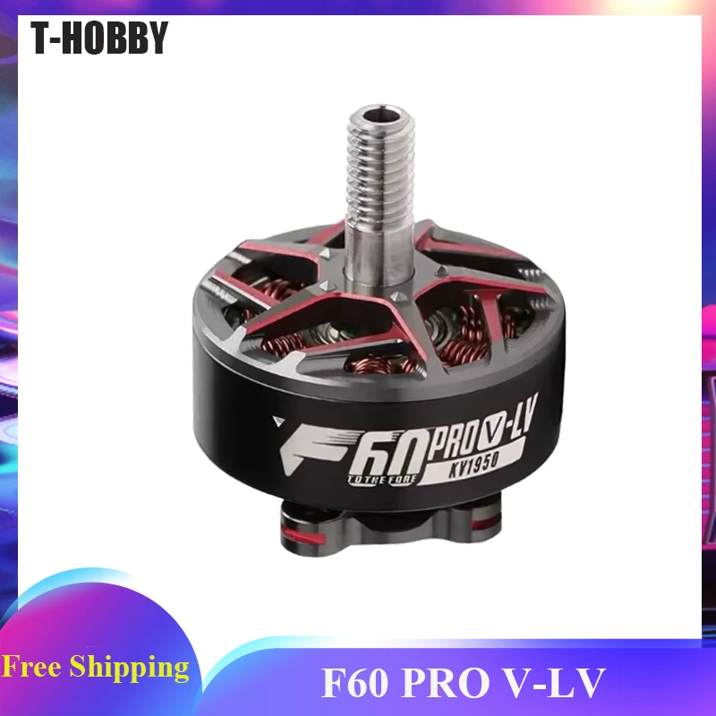 

T-Motor Hobby F60 PRO V-LV Brushless Motor 1950KV/2020KV 5inch 5-6S Drone Motor Compatible T5146/T5147 Prop RC FPV Racing Drone