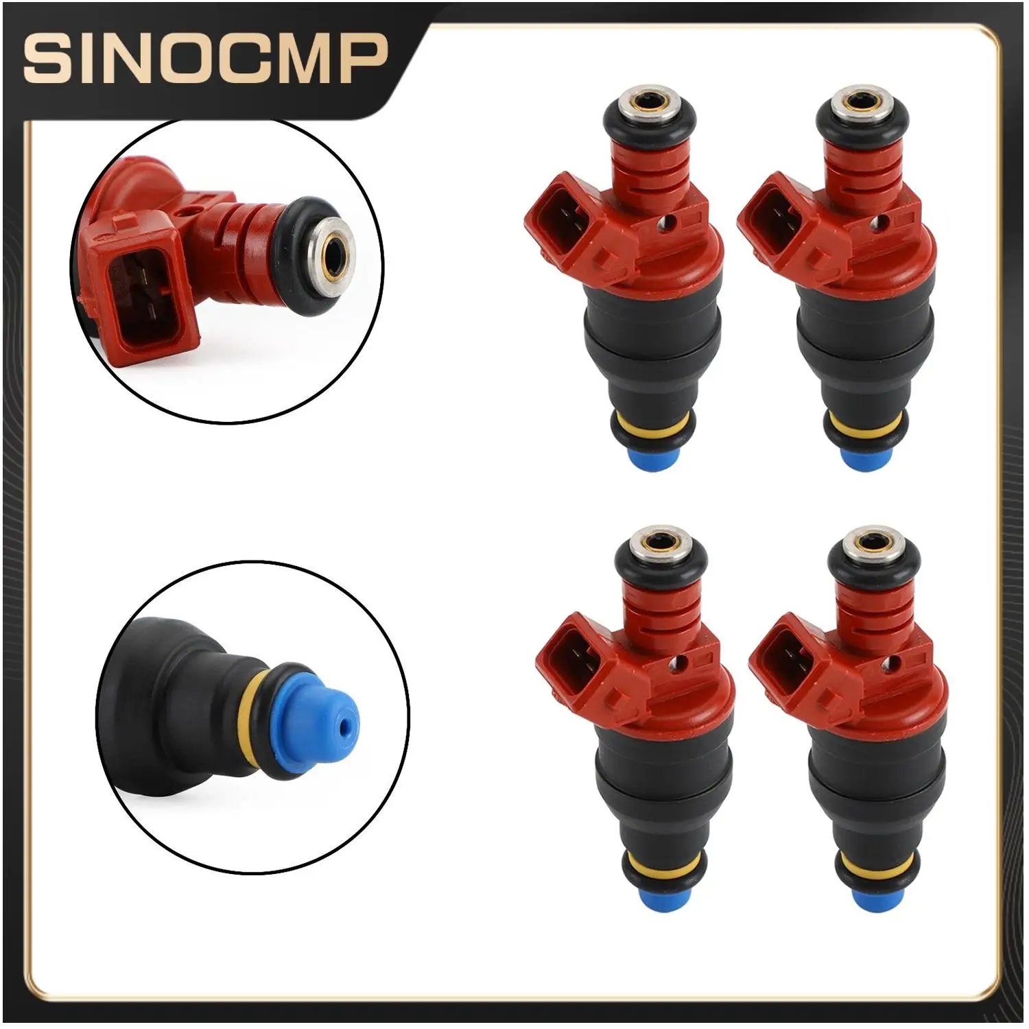 

4pc injectors 0280150431 852-12123 for SAAB Engine Parts Fuel Supply System Fuel Injector Remanufactured