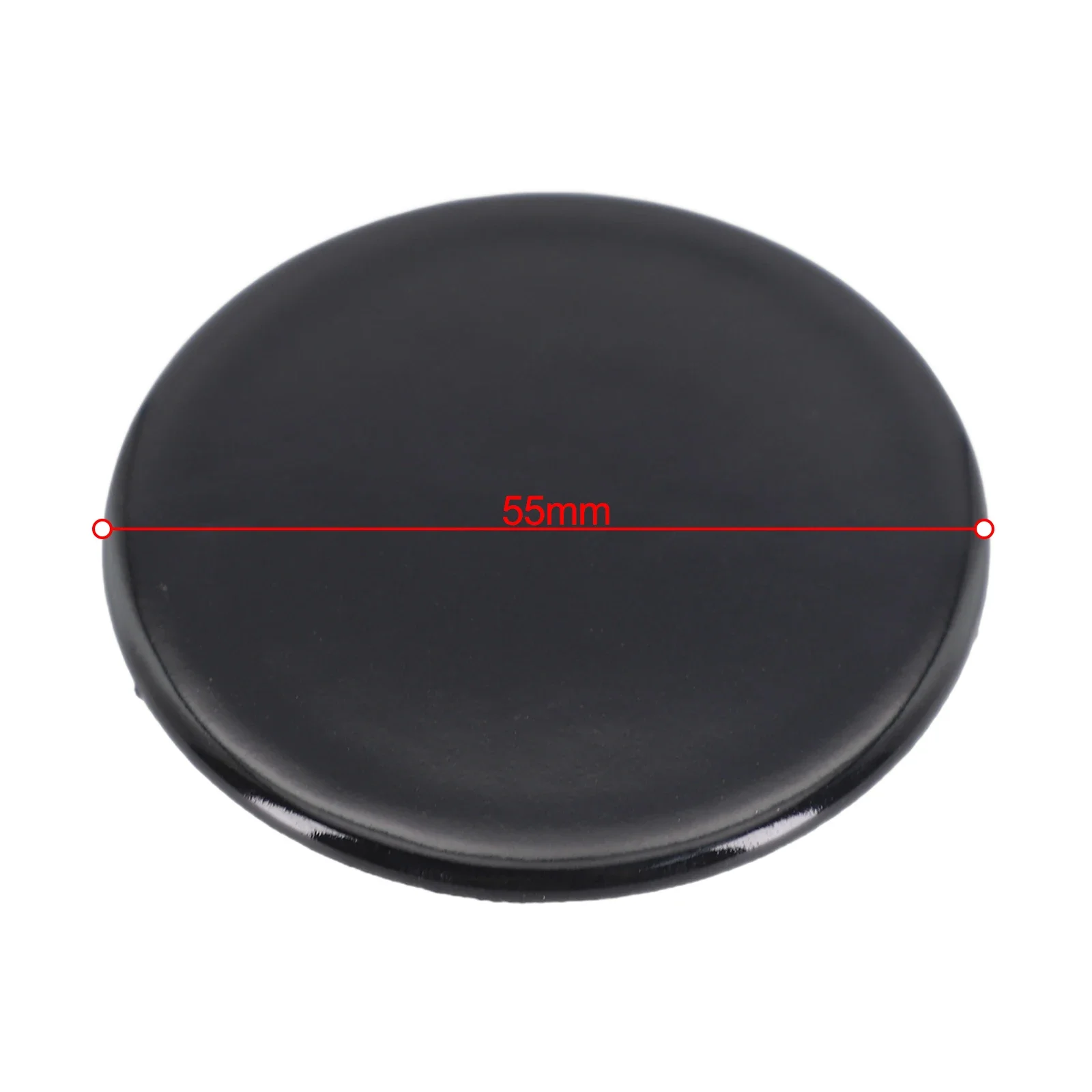 1pc Long Inner Gas Burner Cover Gas Stove Burner Top Cover 55mm Kitchen Stove Accessories