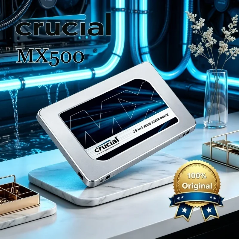 Internal Solid State Drive For Laptop Hard Disk 240G 500GB 1TB 2TB Crucial SSD MX500 3D NAND SATA 2.5-inch SSD High speed