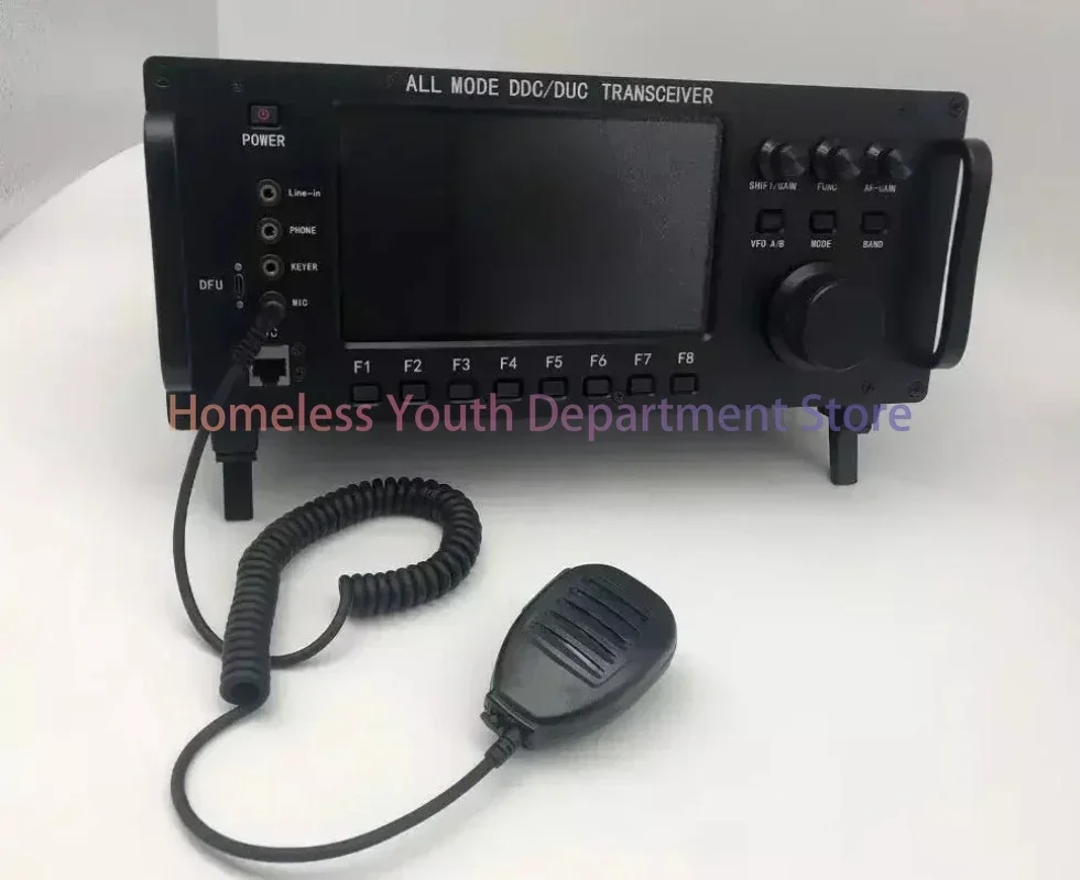 20W 0-750MHz Wolf Full Mode DDC/DUC Transceiver Mobile Radio LF/HF/6M/VHF/UHF Transceiver, Suitable for UA3REO with WIFI