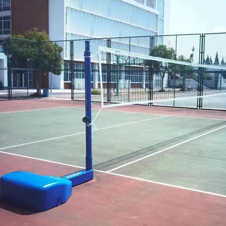 Simple counterweight dismantling volleyball column, net frame, including net and wire rope