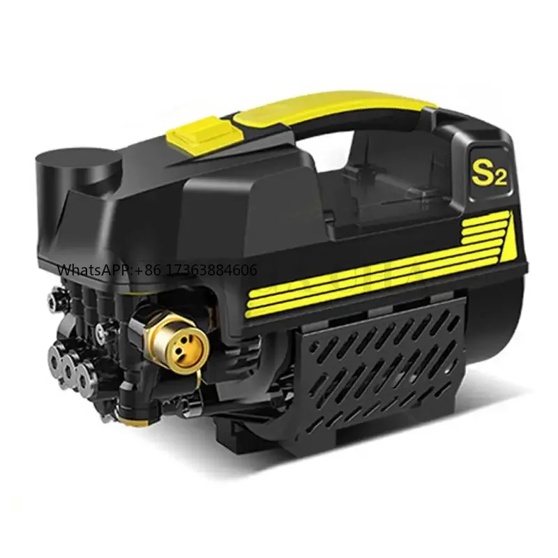 

1900W 25Mpa High-Pressure Car Wash Machine High Pressure Adjustable Garden Cleaning Automatic Induction Cleaner Washer 220V