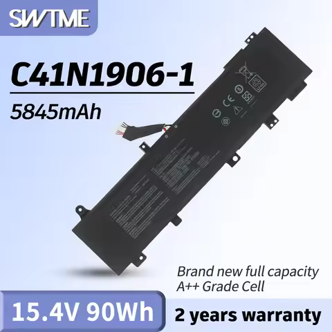 C41N1906-1 90Wh Laptop Battery for ASUS TUF Gaming A15 FA506 FA506II FA506QR 2021 F15 FX506 FX506H FX506HM FX506L FX506LH A17