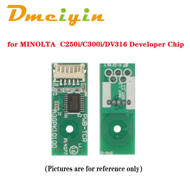 Chip desarrollador DV316 BK/C/M/Y para MINOLTA bizhub C250i/C300i/C360i