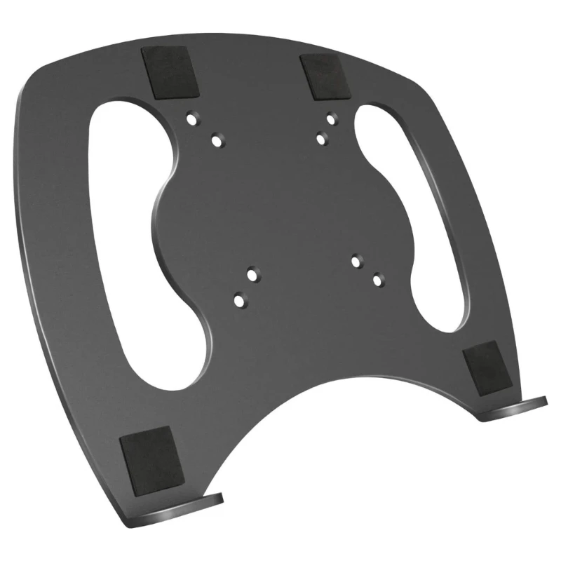 Universal Metal Laptop Mounting Tray VESA 75 Desk Mount Adapter Plate Black 96BA