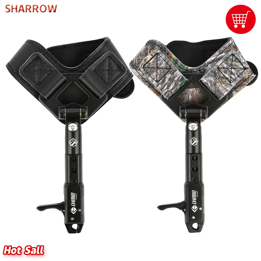 

1PC S2 Bow Release Aids Wrist Strap Caplier Left and Right Hands for Compound Bow Archery Arrows and Bow Release