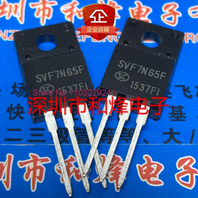 (10 teile/los) svf7n65f TO-220F 650v 7a