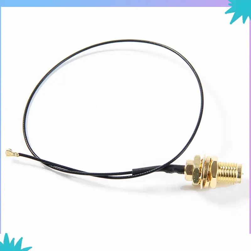 ABZW 6X antena Wifi inalámbrica de doble banda 6Dbi RP-SMA + Cable Pigtail MHF4 para tarjeta inalámbrica AX200 AC9260 NGFF M.2