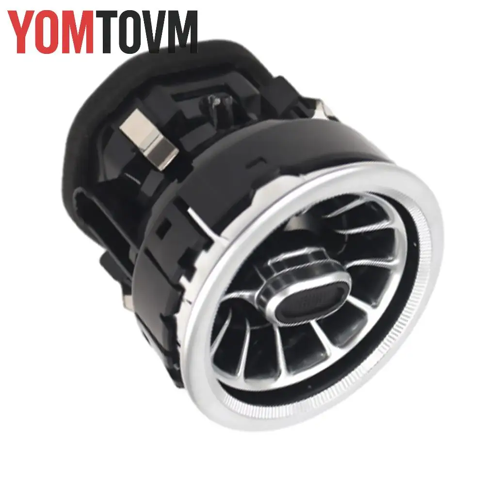 

1 шт. вентиляционная решетка переменного тока для Mercedes V Class W447 Vito V260 2014-2021, черный, серебристый, модифицированный стиль A4478308602