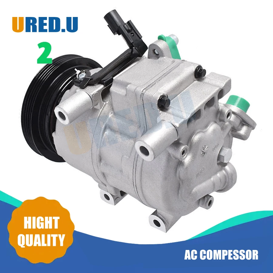 Compresor de Aire Acondicionado para Auto 10925C 977011E00 5512437 6512437 7512437 977011E000 para Dodge Attitude 2006-2012 Hyundai Accent 2006-2009 CO