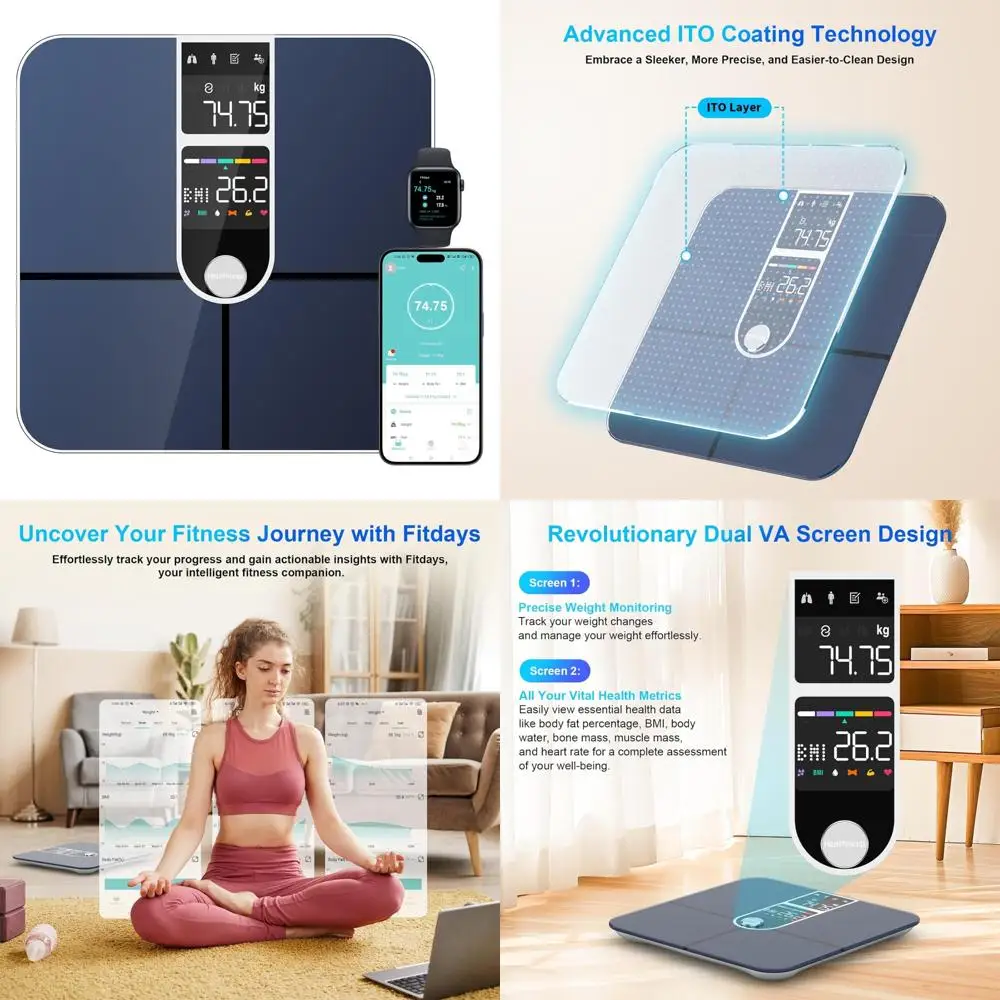 Smart Body Fat Scal… - image