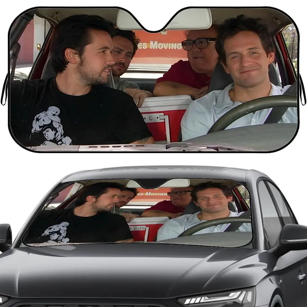 

It's Always S-Sunny Sun Visor Reusable Aluminum Foil Windshield UV Protection Heat Insulation Cover Sunshade