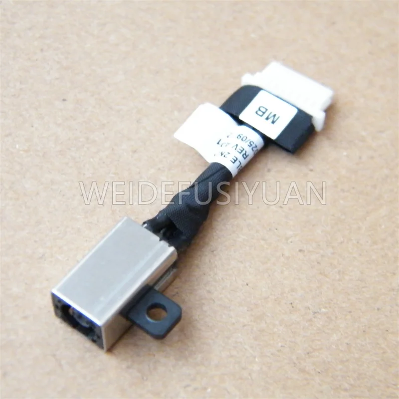 AC DC Power Jack Socket Charging Port Connector Cable Harness For Dell Inspiron 5300 5301 02YT7F