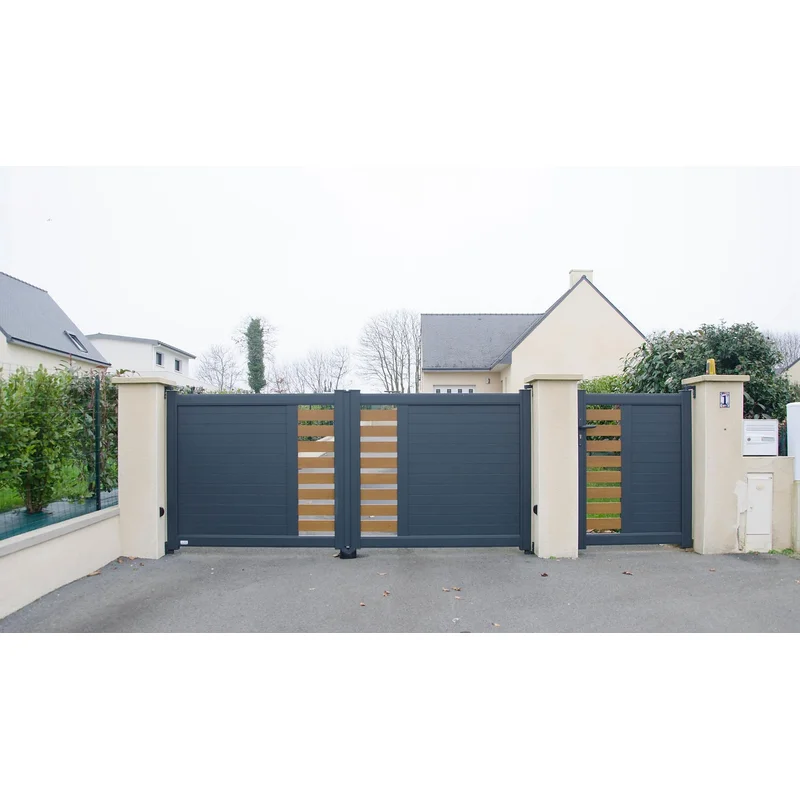 

Modern design swing door aluminum modern garden swing door main entrance home gate design