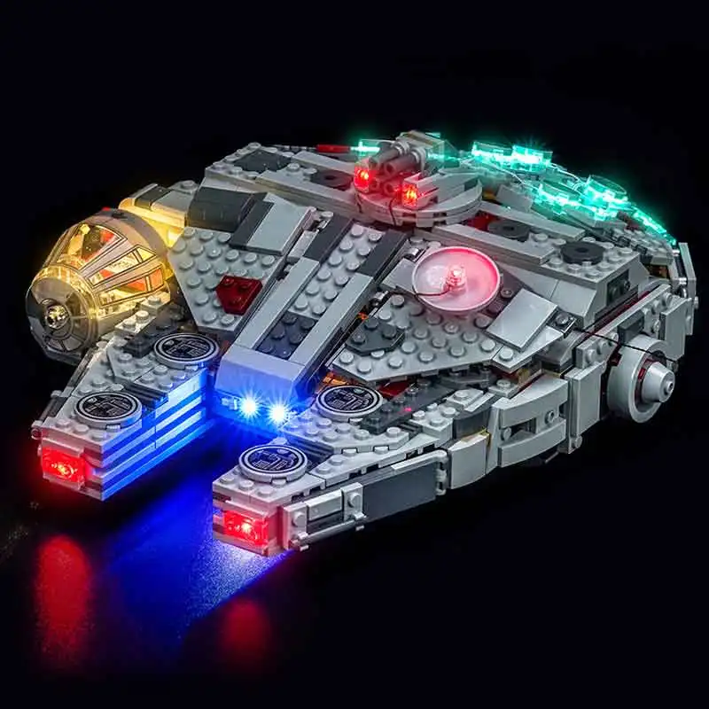 Advanced DIY Led Light Kit For Lego 75426 Millennium Falcon (Only Led Light,Without Blocks Model) High-Performance