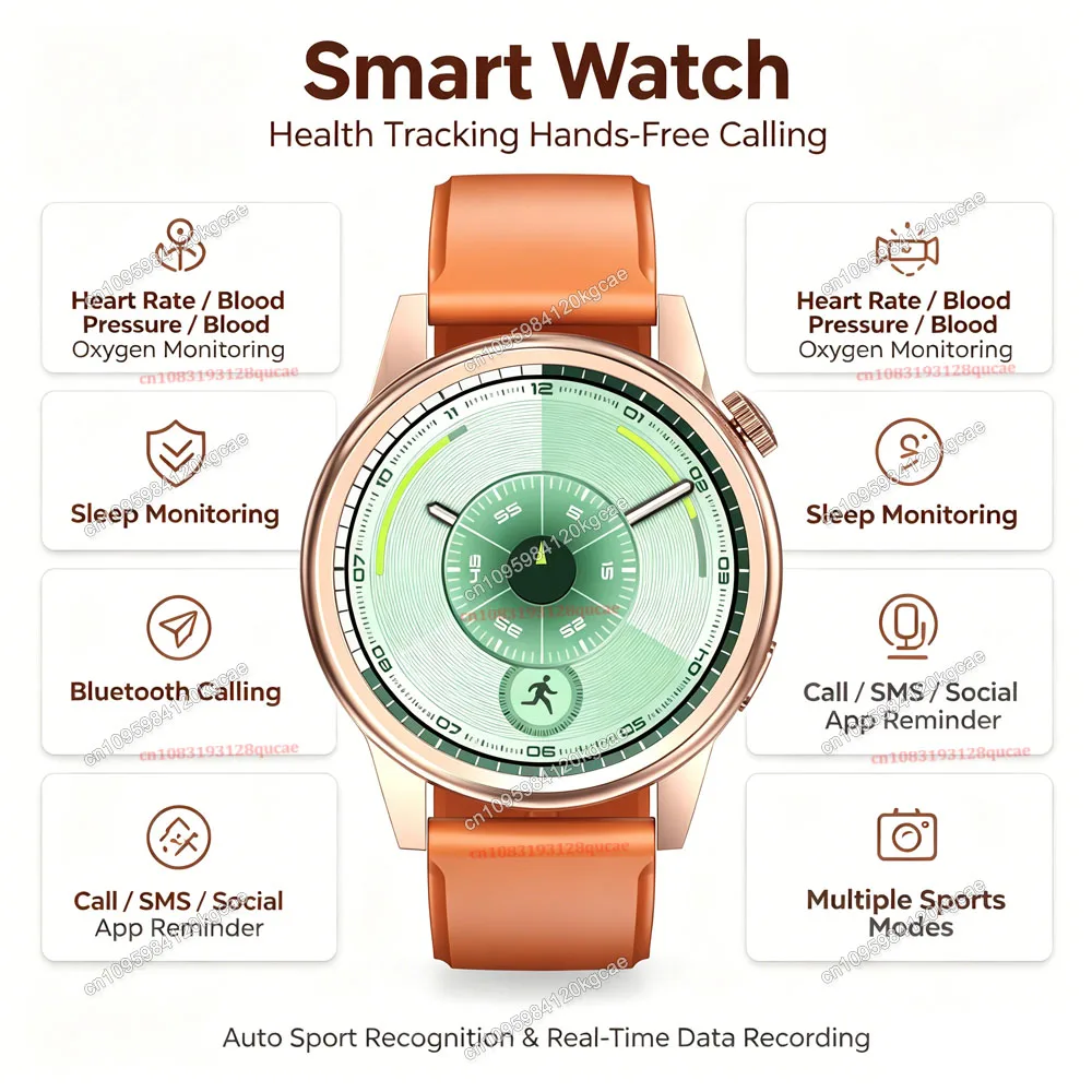 Watch 5 Pro New Men's Smartwatch High-Definition Screen Health Tracking Bluetooth Calls Voice Assistant Sports Smartwatches Hw12