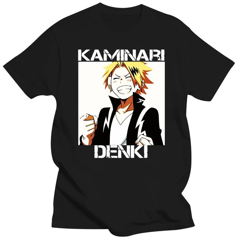 Men t-shirt Kaminari Denki tshirt Women t shirt