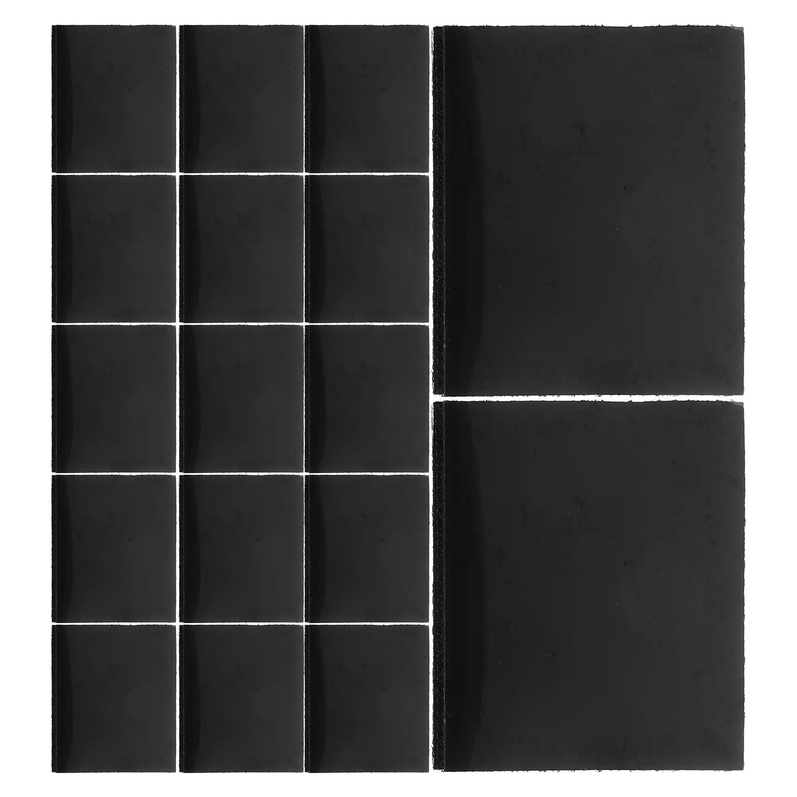 

20pcs Double Sided Self Adhesive Tape Car Hook Loop Carpet Gripper Fastener for Auto Floor Mats Non Slip Fixing Solution