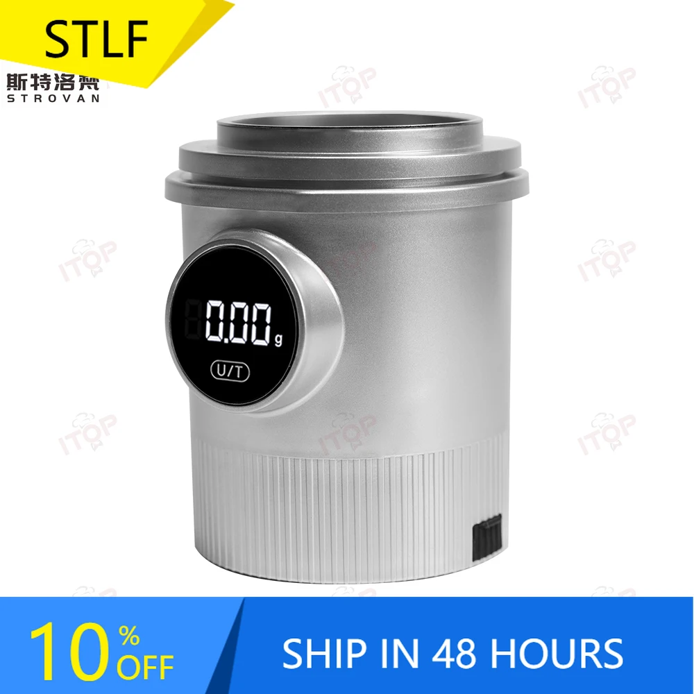 

STLF JW 500g/0.1g High Precision Pour Over Drip Espresso Scale,Rechargeable Digital Coffee Dosing Cup Scale With Led Display