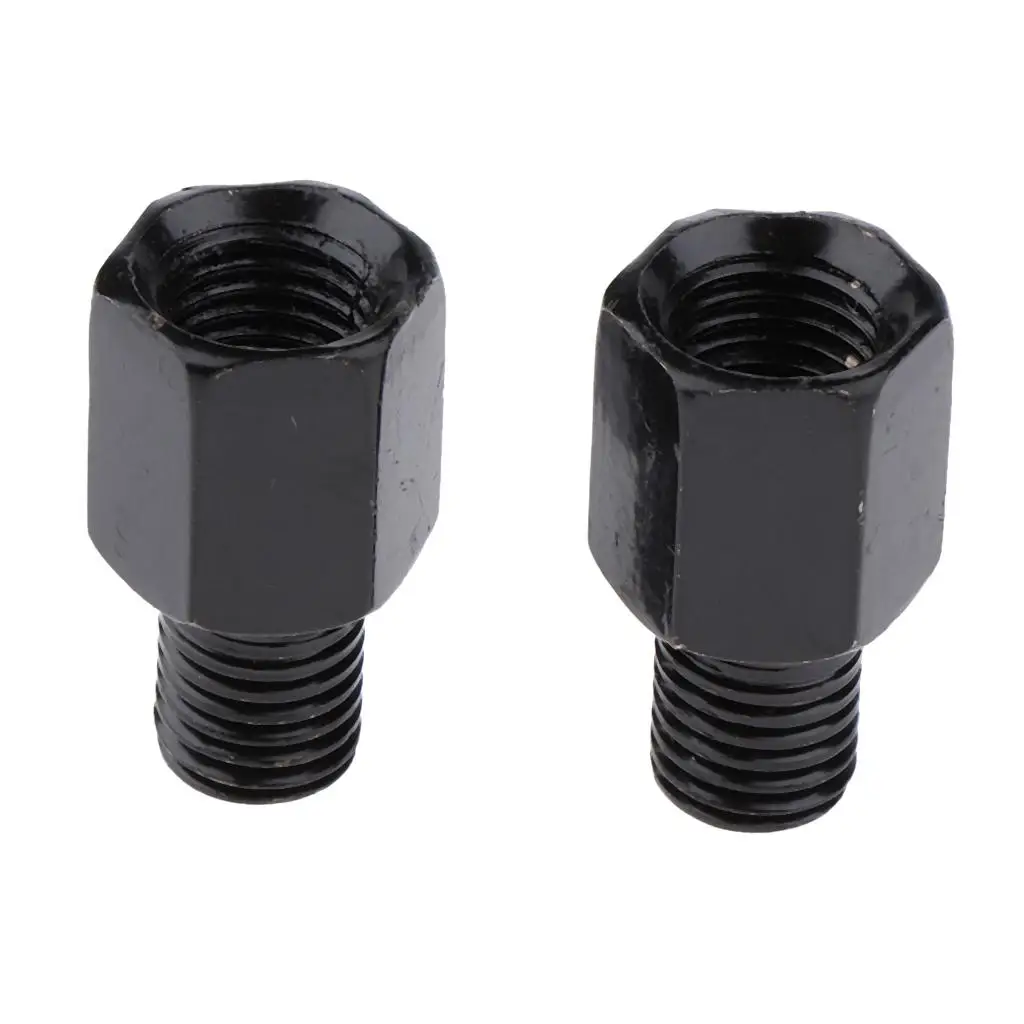 Motorcycle Accessories Rearview Mirror Adapter 10mm Steel Cable Converter for Scooter Tuning Handlebar Modification
