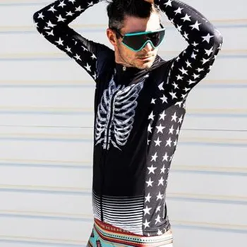 Usa Love The Pain 사이클링 남성용 긴 소매 얇은 저지, Maillot 팀 사이클리스트 자전거 셔츠, 봄 가을 2023 