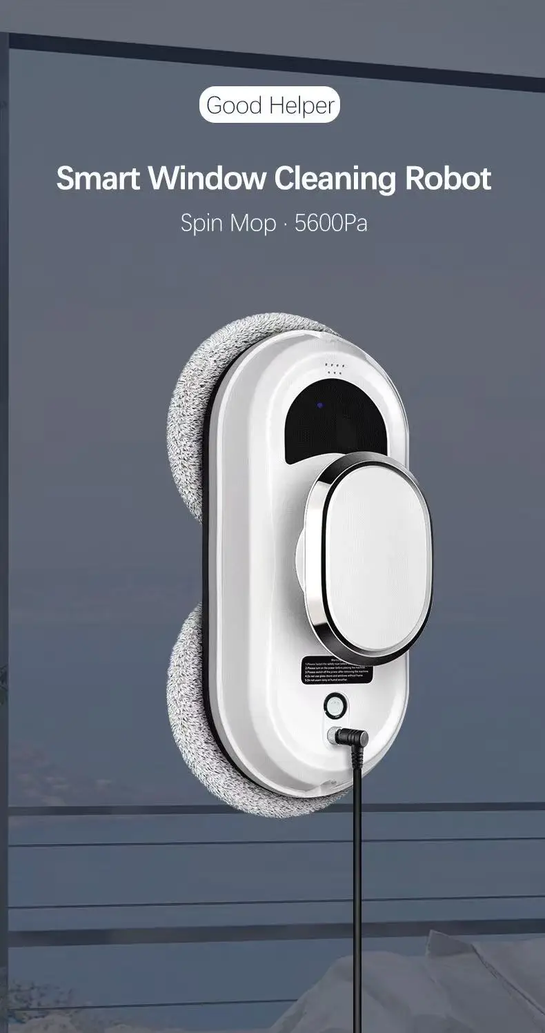 Window Robot Vacuum Cleaner Cleaning Electric Glass limpiacristales Remote Control Machine view 5