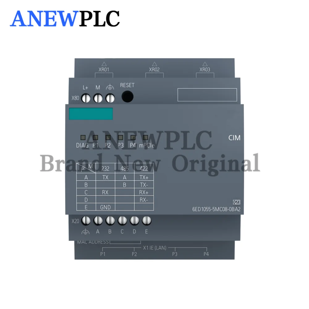 العلامة التجارية الجديدة الأصلية لشعار سيمنز! CIM 6ED1055-5MC08-0BA2 6ED1 055-5MC08-0BA2 6ED10555MC080BA2 وحدة PLC
