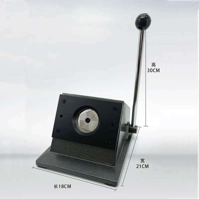Graphic Punch Die Cutter 25/32/44/58/75mm Button Paper Cutter for DIY Button Making & Cardstocks Cutting