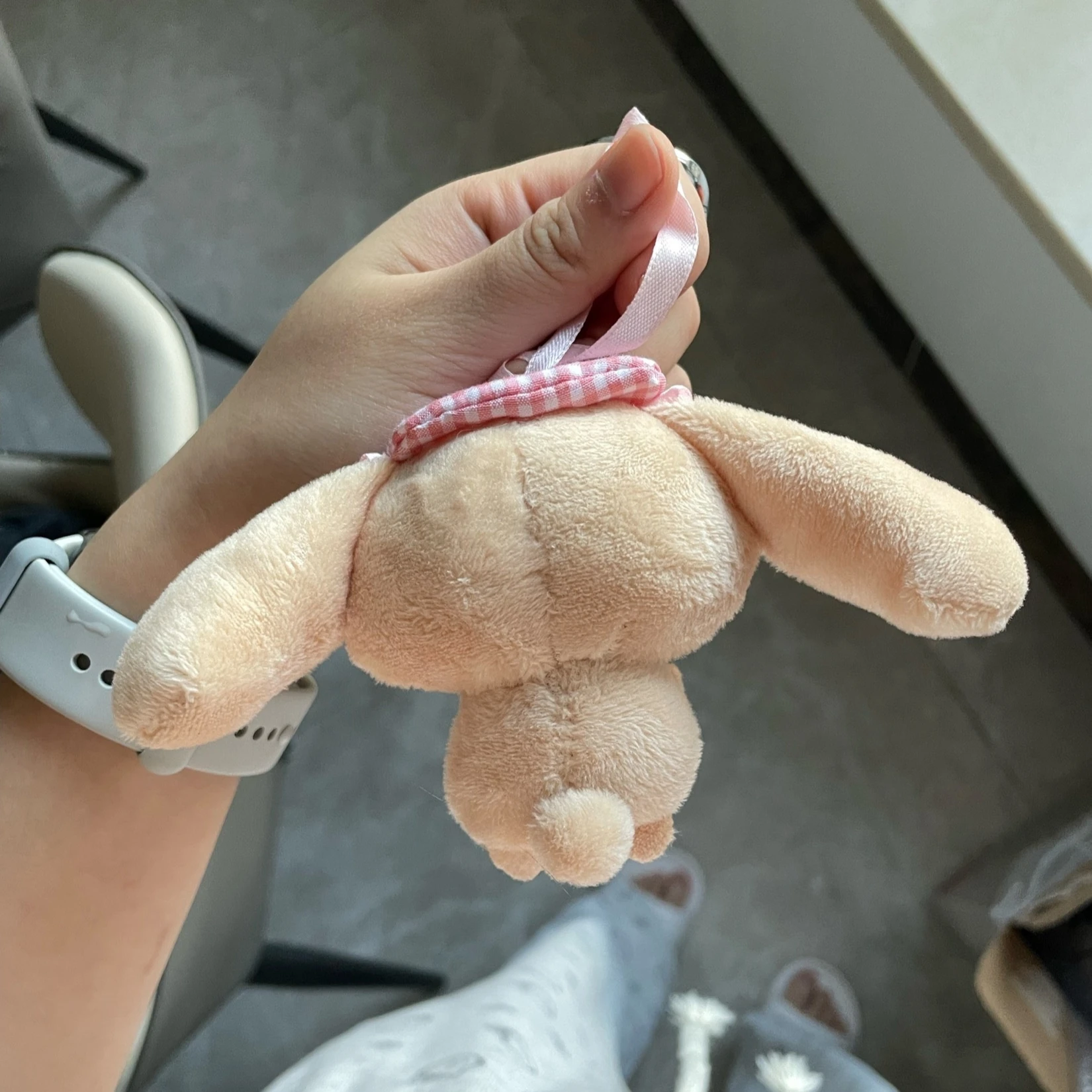 Simpatico cane cannella moka ciondolo marrone cartone animato creativo periferico cane cannella peluche portachiavi zaino ciondolo peluche regalo per ragazze