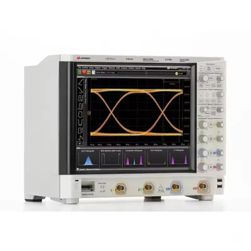 Keysight 2.5 GHz bandwidth 4 analog channels 50 Mpts memory DSOS254A High definition oscilloscope