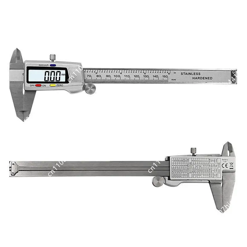 0-150MM Electronic Digital Vernier Caliper Hardened Steel Tool For Automobile Machinery Inspection And Measurement Work
