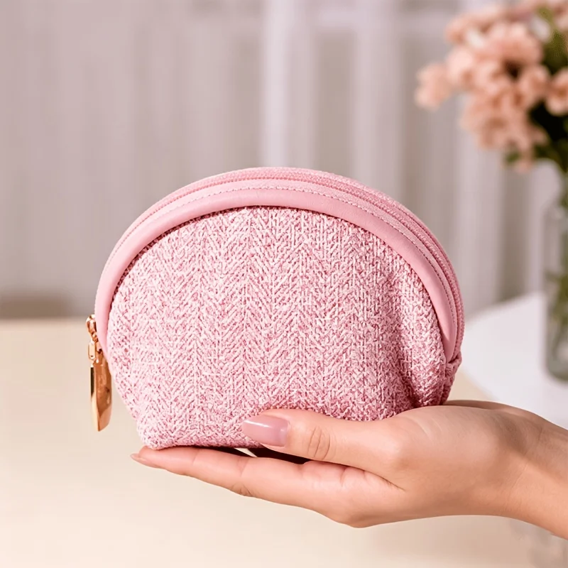 Minimalist Niche Mini Lipstick Pouch, Portable Light‑Luxury Multi‑Functional Coin Purse, Christmas Gift